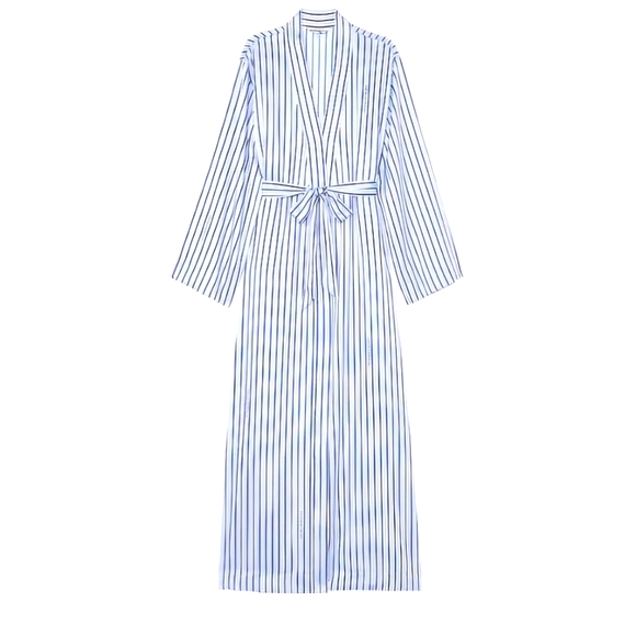 Victoria's Secret Other - Victoria Secret Satin Robe Size M/L NWT
